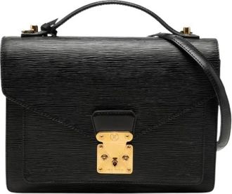 Louis Vuitton Pre-owned Monceau Epi 2way Bag - - Pre-owned - Donna - Nero - ONE SIZE