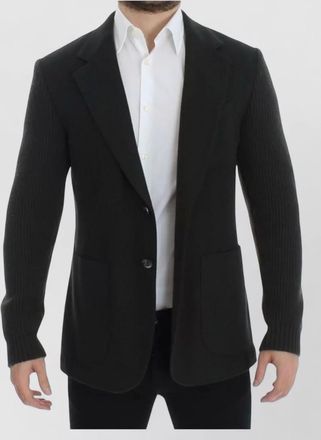 Dolce & Gabbana cashmere single-breasted blazer