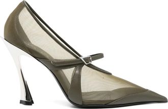 MUGLER Pumps 100mm - Verde