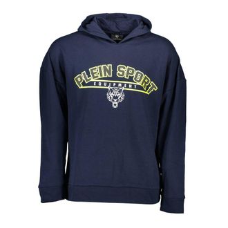 Plein Sport Blue Cotton Mens Mens Sweatshirt