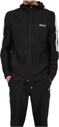 HUGO BOSS Hombre, Deporte, Negro, Talla: M
