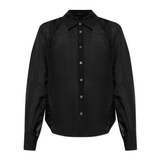 AllSaints Overhemden, Dames, Zwart, 2Xs, Polyester, Cory Shirt