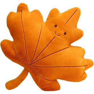 OEM Coussin Feuille D Erable - 43 X 44 X 7 5 Cm - Coton Pp Respirant - Salon Bureau Chambre - 1 Unidad