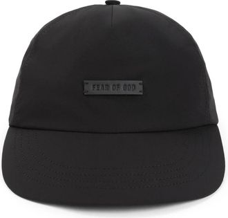 Fear of God Dad Hat - Heren - Petten - Zwart - ONE Size - Leer - Accessoires