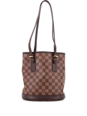 Louis Vuitton Marais Damier bucket bag - Marrone