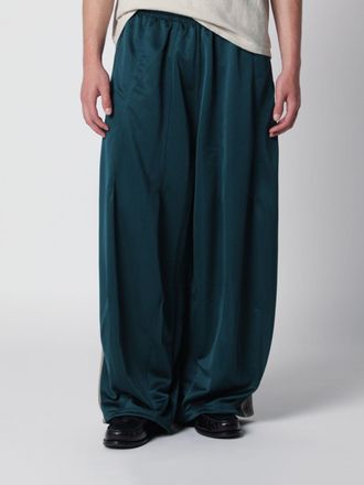 Needles Wide-Leg Technical Fabric Trousers with Elasticated Waist