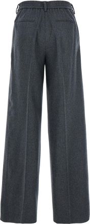 Pantaloni Torino Womens Trousers, Wool And Cashmere, Grey