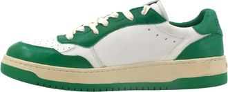 Back70 Ghost Sneaker - Heren - Sneakers - Groen - 40 EU - Leer - Schoenen
