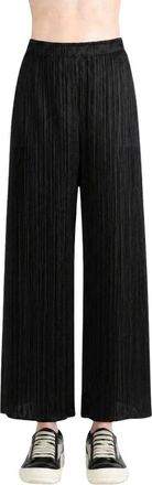 Issey Miyake Mujer, Pantalones, Negro, Talla: L