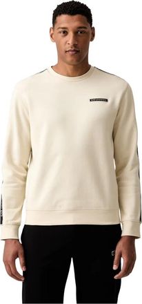 Emporio Armani Sudadera con Logo - Sweatshirts & Hoodies - Hombre - Beige - 2XL