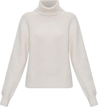 Anine Bing Idra Turtleneck - Dames - Coltruien - Beige - L - Wol - Truien & Vesten