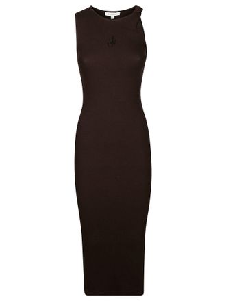 J.W.Anderson Twisted Strap Midi Dress