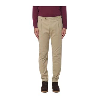 Berwich Chino broek - Heren - Broeken - Beige - Maat: S