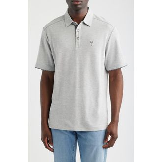 Tommy Bahama Teeny Martini 5 OClock IslandZone Polo in Concrete Grey Heather at Nordstrom, Size Xxx-Large