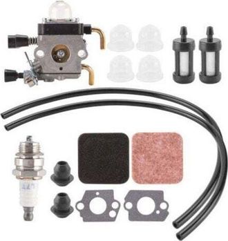 OEM Carburador Fs38 Fs45 Fs55r Para Stihl Fs55 Fs46 Km55r Hl45 Hs45 Fs45l Fs45c Fs46c Fs55c Fs55rc Fc55 Km55 Repuestos Para Desbrozadoras C1q-s97 C1q-s186