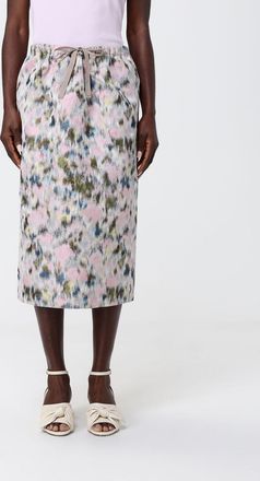 Fabiana Filippi Gonna midi Fabiana Filippi in jersey con stampa floreale