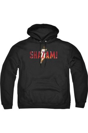 Gildan Shazam Movie Shazam Logo Adult Pull Over Hoodie / Hooded Sweatshirt