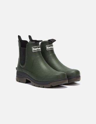 Barbour Mens Barbour Nimbus Mens Olive Boots - Green - Size: 11