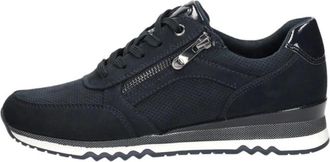 Marco Tozzi Schoenen, Dames, Blauw, 40 EU, Leer, Sneakers Laag