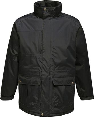 Regatta Darby Iii Waterproof Insulated Jacket in Black And Black at Nordstrom, Size Xxx-Large