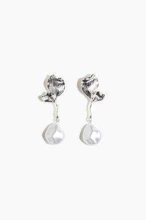 H&M Ohrringe mit Anh&auml;nger - Silber