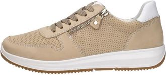 Ara Osaka 3.0 Veterschoenen Laag - Dames - Sneakers - Beige - 41 EU - Leer - Schoenen