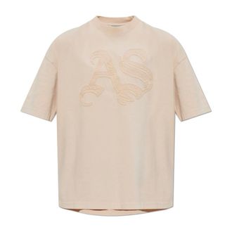AllSaints T-Shirts, female, Pink, Size: XS Insignia Etta T-Shirt