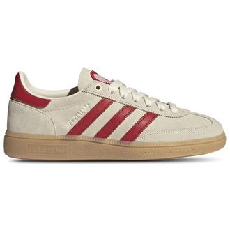 adidas Womens Originals Handball Spezial - Shoes Cream White/Better Scarlet/Sandy Pink Size 10.0