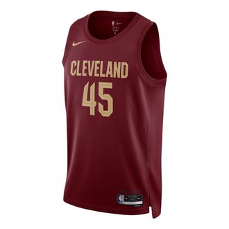Nike x NBA Cleveland Cavaliers Jerseys Donovan Mitchell 45 DN2001-686