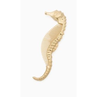 Vivetta Horse Comb Brooch - female - VIVETTA - Accessories - Yellow - ONE SIZE - Accessories