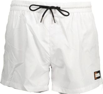 Karl Lagerfeld Badmode, Heren, Wit, S, Polyester, Swim Boxer