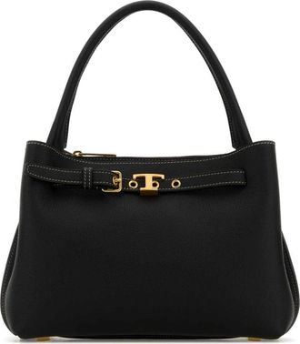 Tod's Mini Tim Handtas - Dames - Handtassen - Zwart - ONE Size - Leer - Tassen