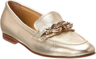 Baldinini Leather Loafer