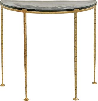Safavieh Couture Karmelina Half Moon Console Table