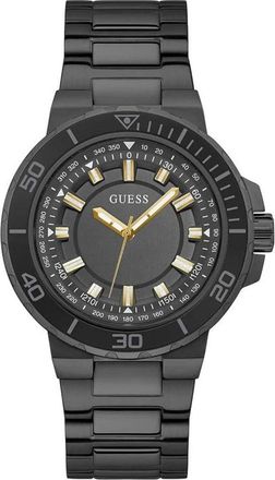 Guess Active Life Track Horloge - Heren - Horloges - Zwart - ONE Size - Accessoires
