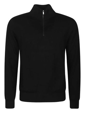 Michael Kors Maglione a collo alto con zip - Nero