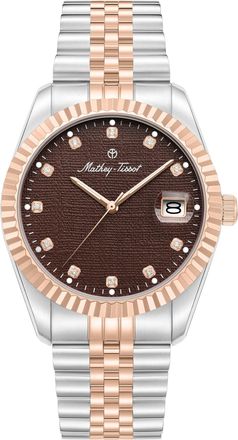 Mathey-Tissot Quartz Brown Dial Mens Watch H250953C-C