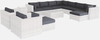 Alice's Garden Fundas De Coj&iacute;n Para Conjunto De Jard&iacute;n Tripoli