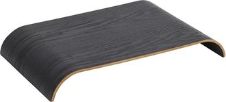 AYTM Holztablett Curva für das Curva-Wandregal 41 x 25.5 cm - Schwarz