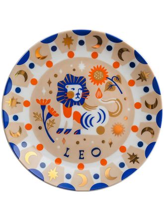 BITOSSI HOME Leo plate (16.5cm) - unisex - Porcelain - One Size - Blue