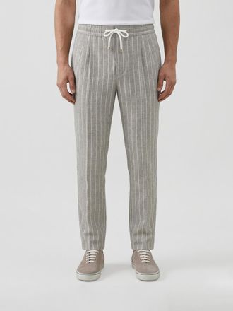 Brunello Cucinelli Pantaloni con coulisse Brunello Cucinelli in lino