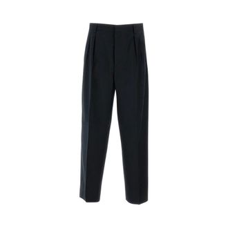 Cellar Door Straight Trousers, male, Black, L, Straight Trousers