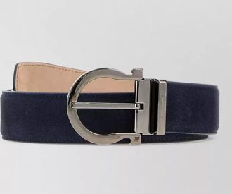 Ferragamo suede leather belt