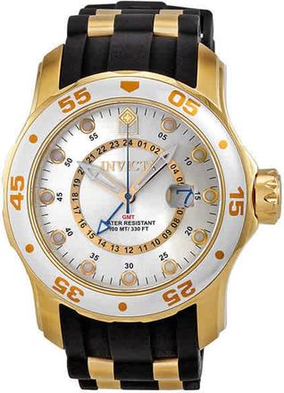Invicta Pro Diver GMT Silver Dial Mens Watch 6995