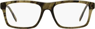 Maui Jim MJO2124 Large Rectangular Eyeglasses - Brown