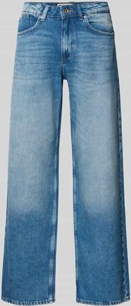 Only Wide Fit Jeans aus Baumwoll-Mix Modell HOPE in Jeansblau, Gr&ouml;&szlig;e 29/32