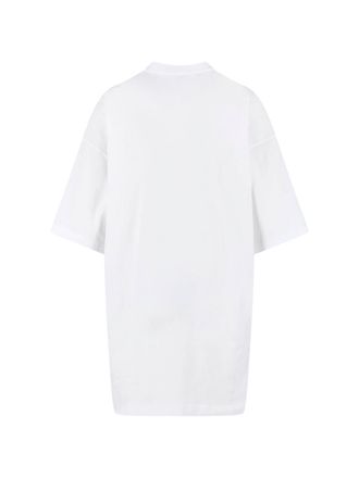 Moschino Womens Dresses White Cotton