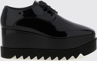 Stella McCartney Elyse Platform Derby Shoes with Squared Toe