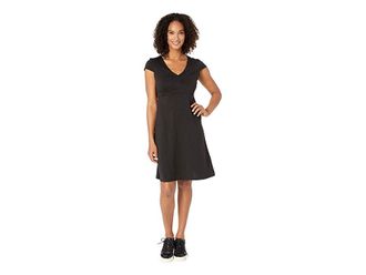 Toad&Co Rosemarie Dress Womens Dress Black : XL, Cotton/Jersey/Modal