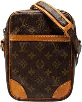 Louis Vuitton Pre-owned Cross Body Bags, female, Brown, Size: ONE SIZE Pre-owned The Danube